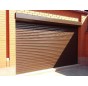 Рулонные ворота для гаража ALUTECH с механическим приводом 2200x2200 мм.